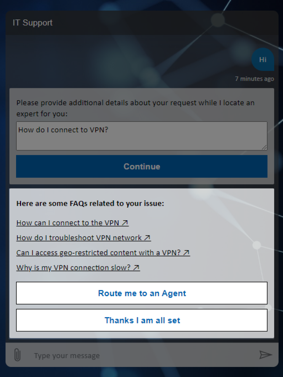 AI+Chat+Self+Service+&+FAQ+Search