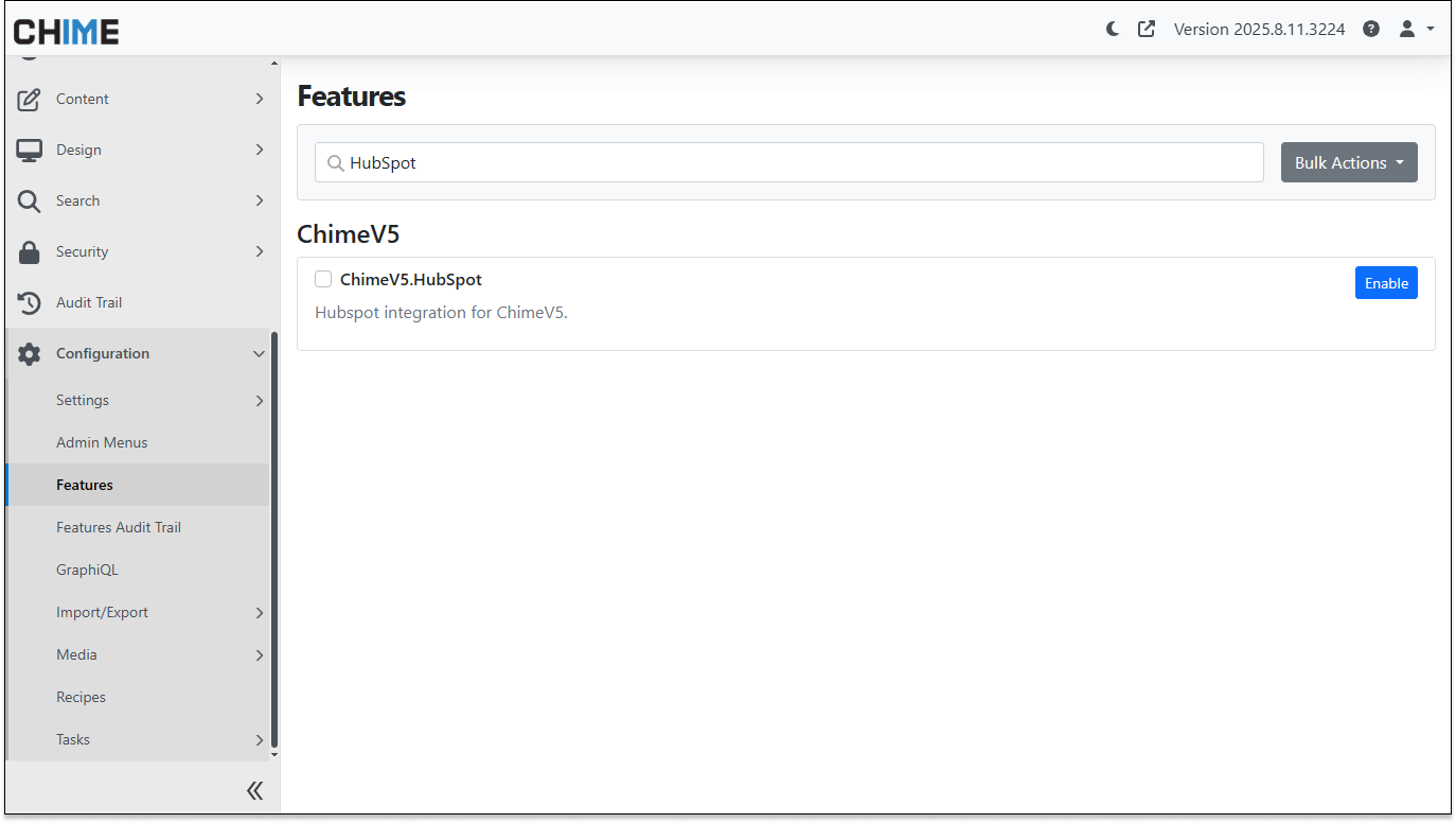 Features - Hubspot Integration