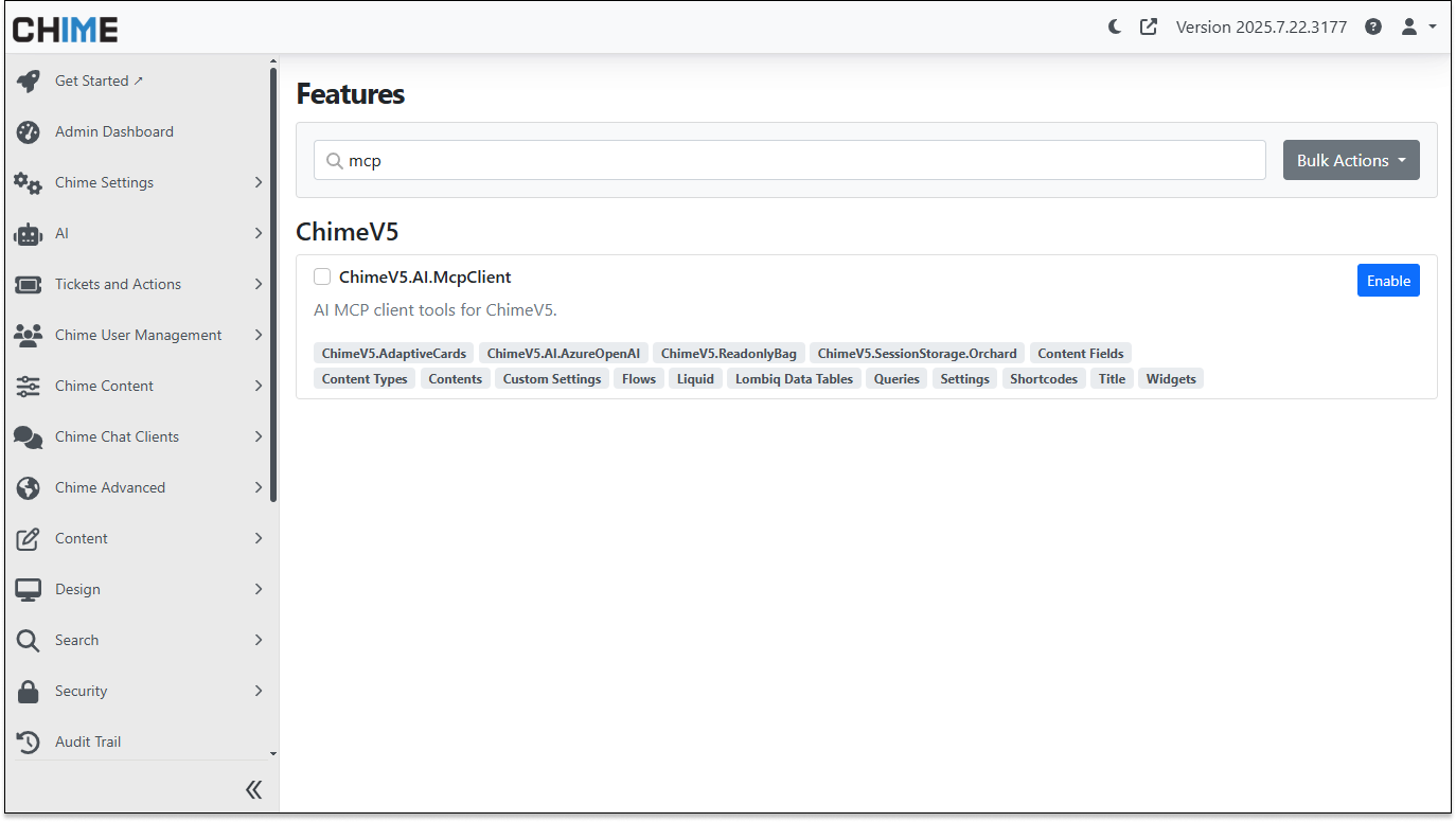Features - MCPClient