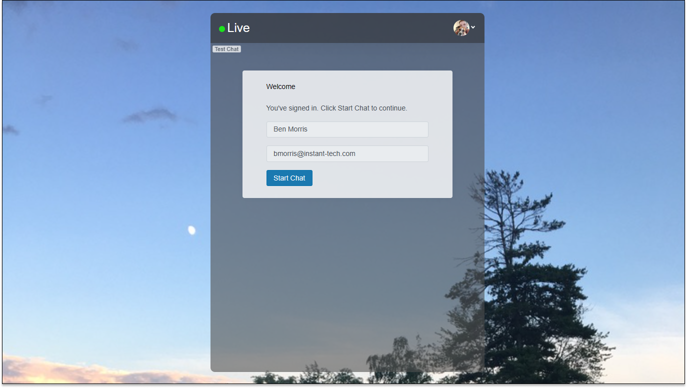 Guest Webclient - Signed In With Azure AD
