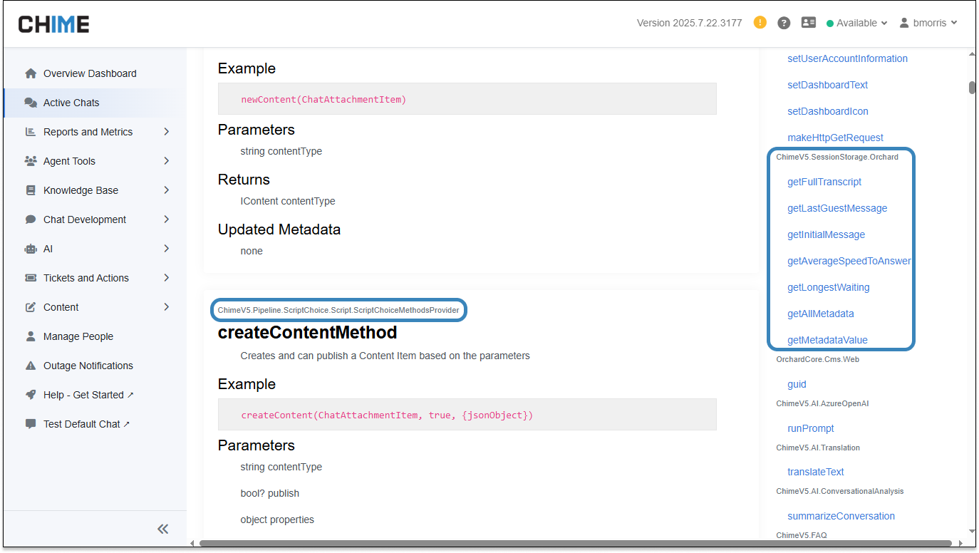 JavaScript Methods Help Page