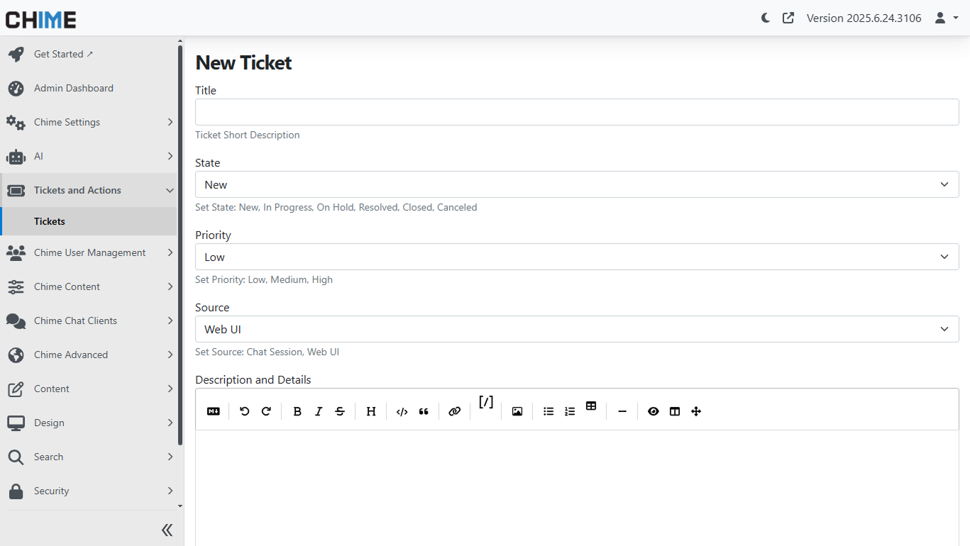 Tenant Ticketing - New Ticket 1