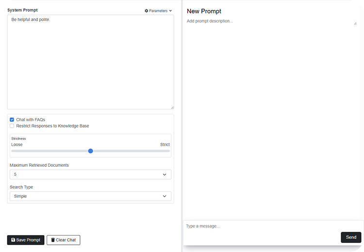 Test AI Prompt Page - Square