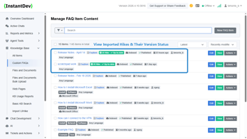 Release Notes - April 16