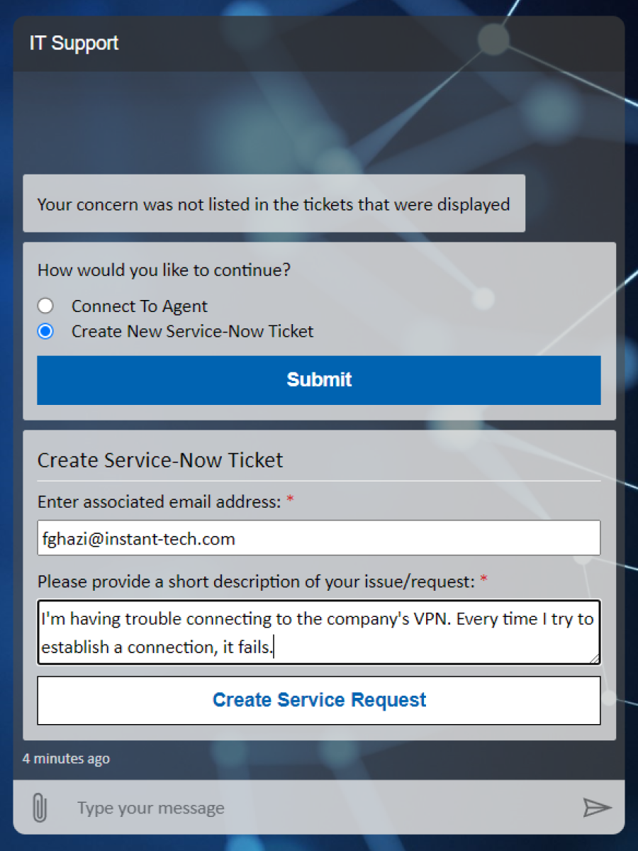 web+chat+client+with+service+now+integration+ticketing+system