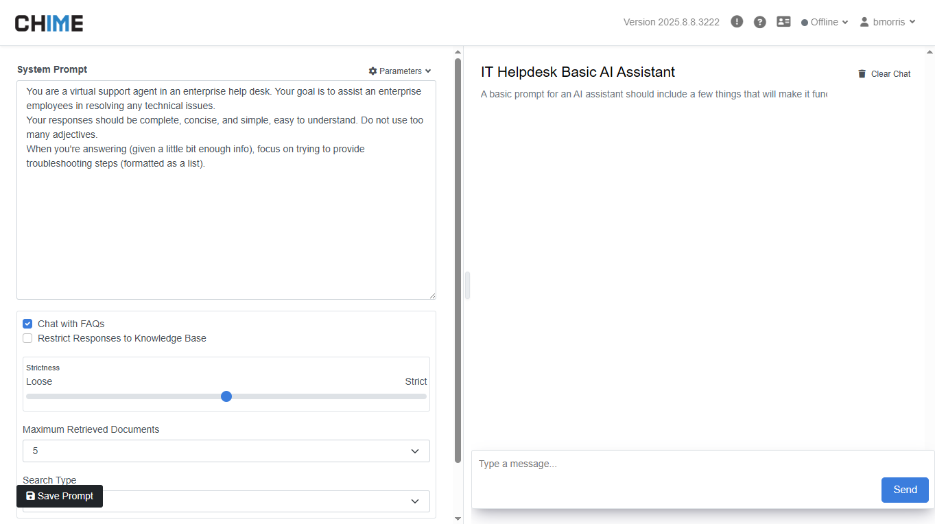 View the updated AI Sandbox UI with clearer layout and better usibility