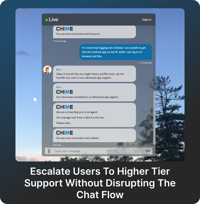 Connect To Agent With Escalation Guest Webclient